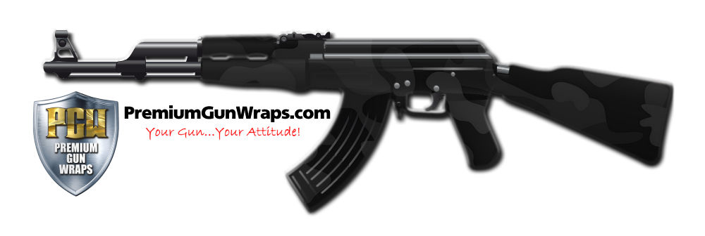 Buy Gun Wrap Camo Black 1 Gun Wrap