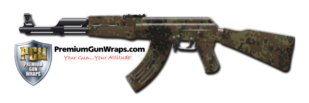 Buy Gun Wrap Camo Brown 5 Gun Wrap