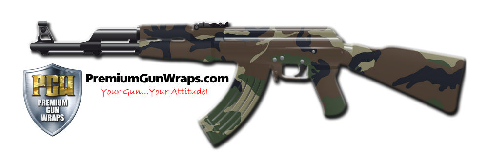 Buy Gun Wrap Camo Green 20 Gun Wrap