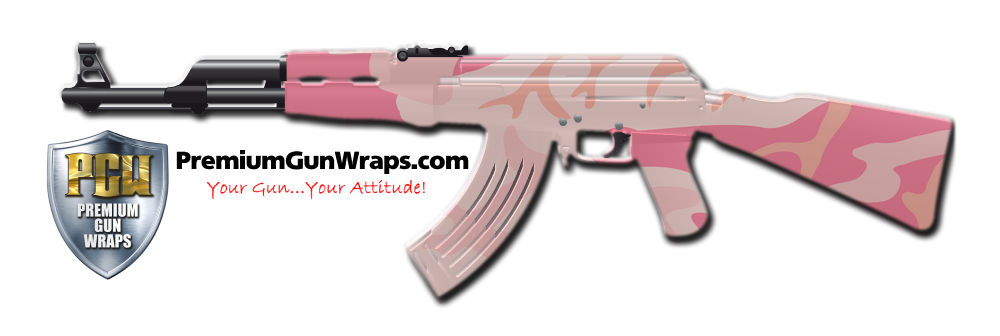 Buy Gun Wrap Camo Pink 1 Gun Wrap