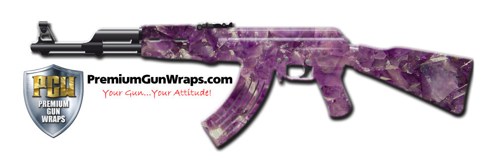 Buy Gun Wrap Crystal Amethyst Gun Wrap
