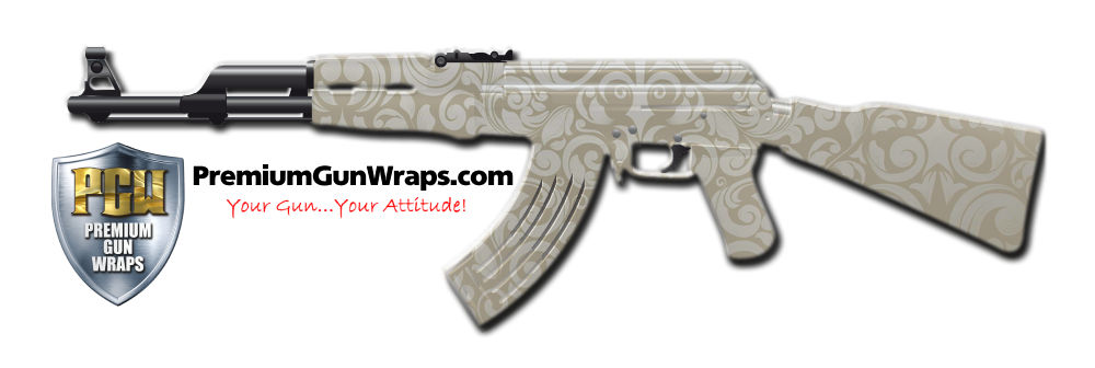 Buy Gun Wrap Designer White Gun Wrap