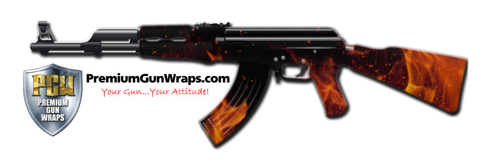 Buy Gun Wrap Fire Burn Gun Wrap