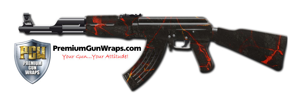 Buy Gun Wrap Fire Cracks Gun Wrap