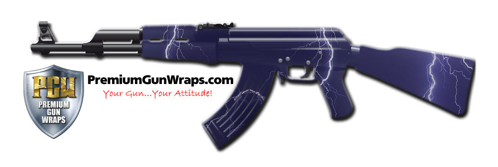 Buy Gun Wrap Lightning Skull Gun Wrap