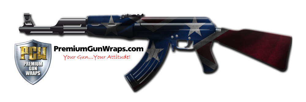 Buy Gun Wrap Flag Dark Gun Wrap