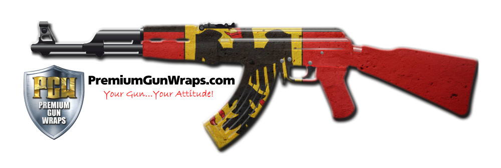 Buy Gun Wrap Flag Germany Grunge Gun Wrap