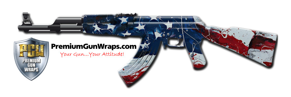 Buy Gun Wrap Flag Paint Gun Wrap
