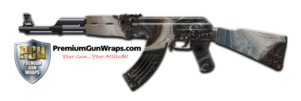 Buy Gun Wrap Fractal Blues Gun Wrap