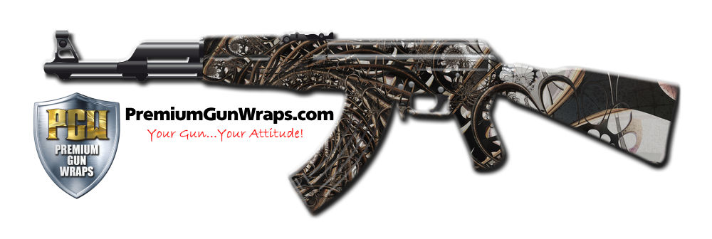 Buy Gun Wrap Fractal Sinusgold Gun Wrap