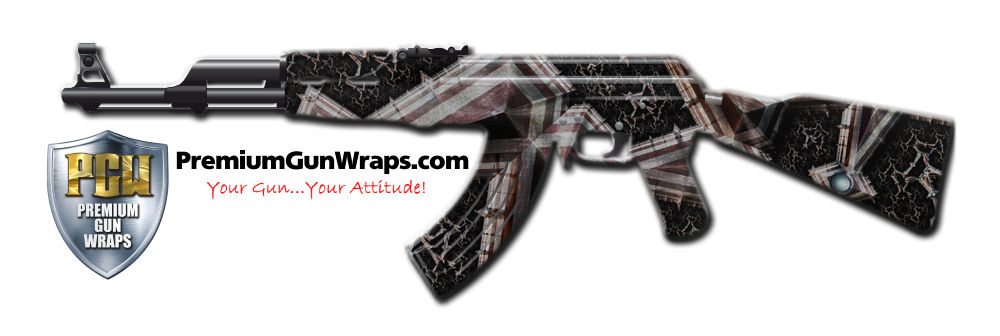 Buy Gun Wrap Fractal Skeletons Gun Wrap