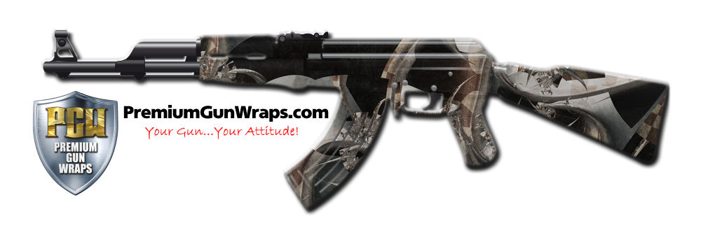 Buy Gun Wrap Fractal Waves Gun Wrap