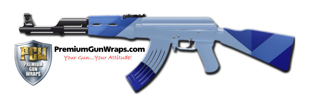 Buy Gun Wrap Geometric Bluehole Gun Wrap