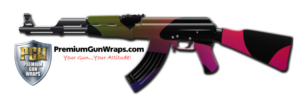 Buy Gun Wrap Geometric Mask Gun Wrap