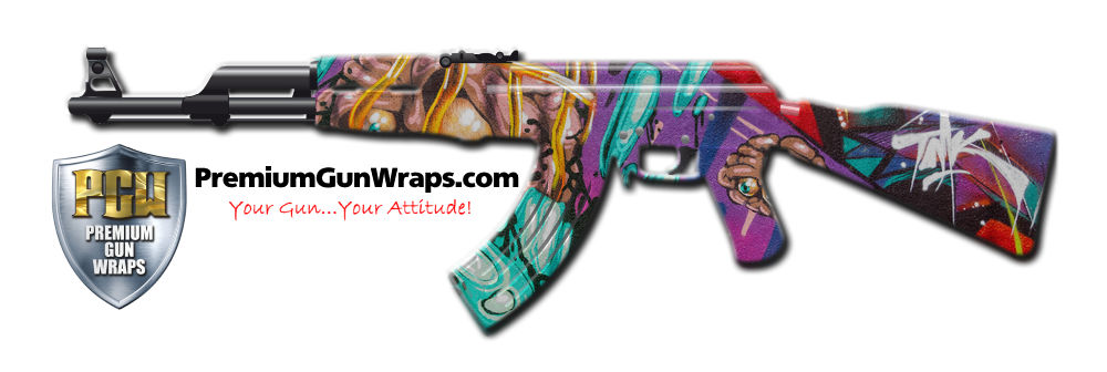 Buy Gun Wrap Graffiti Head Gun Wrap