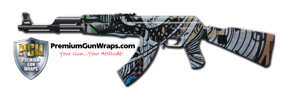 Buy Gun Wrap Graffiti Plaka Gun Wrap