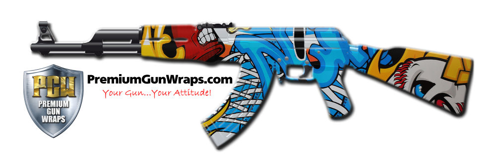 Buy Gun Wrap Graffiti Vector Gun Wrap