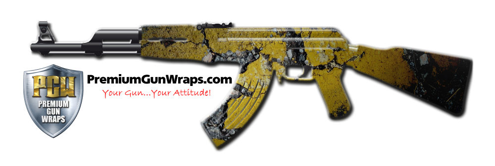 Buy Gun Wrap Grunge Asphalt Gun Wrap