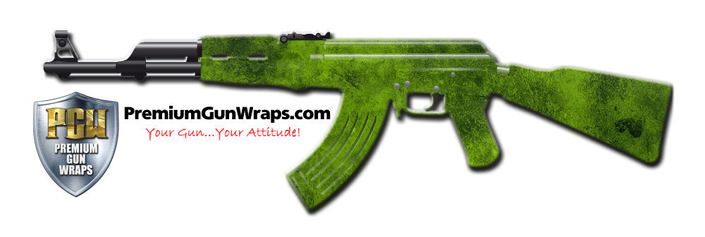 Buy Gun Wrap Grunge Green Gun Wrap