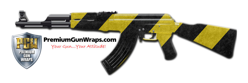 Buy Gun Wrap Grunge Hazard Gun Wrap
