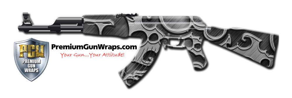 Buy Gun Wrap Metal 3d Gun Wrap