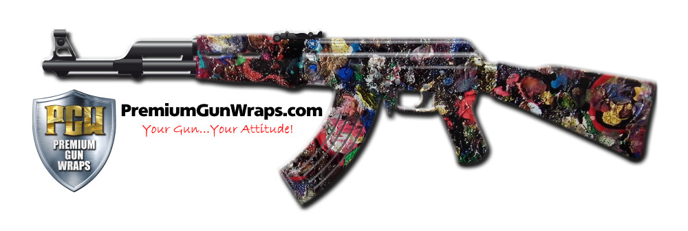 Buy Gun Wrap Paint1 Splatter Gun Wrap