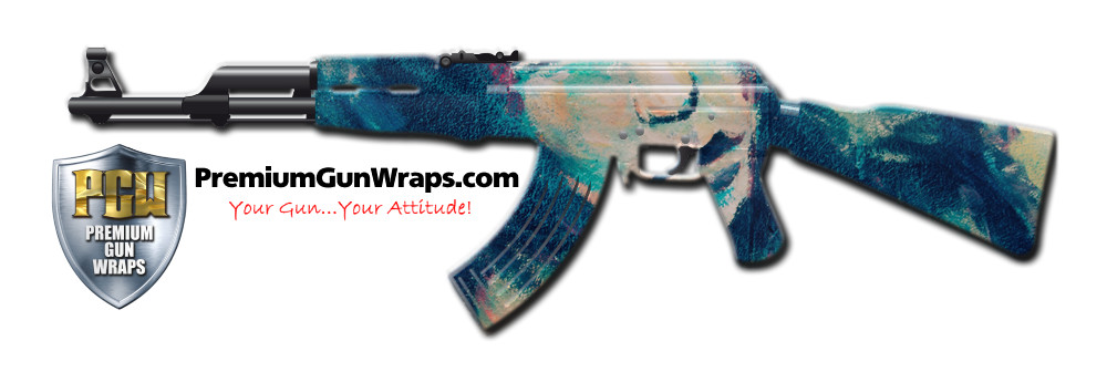 Buy Gun Wrap Paint2 Faces Gun Wrap