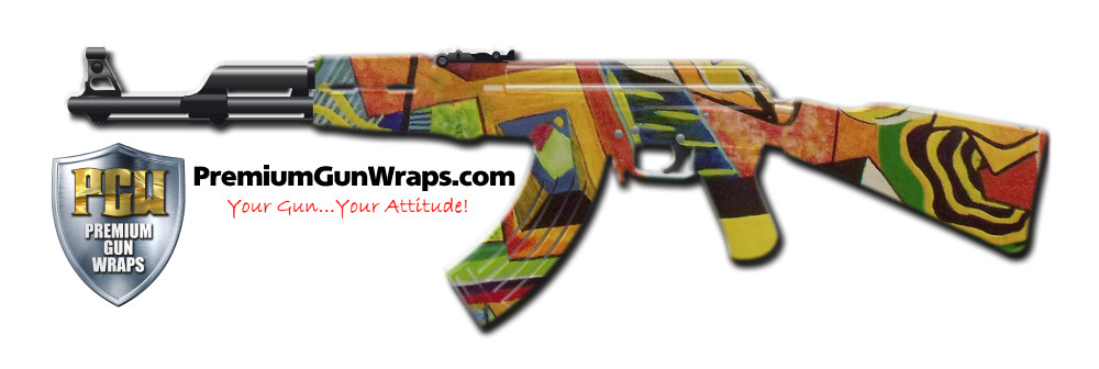 Buy Gun Wrap Paint2 Fracture Gun Wrap