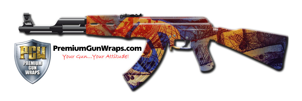 Buy Gun Wrap Paint2 Music Gun Wrap
