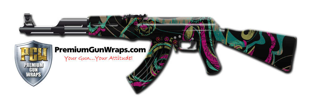 Buy Gun Wrap Paisley Dark Gun Wrap