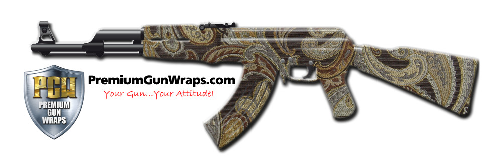 Buy Gun Wrap Paisley Fabric Gun Wrap