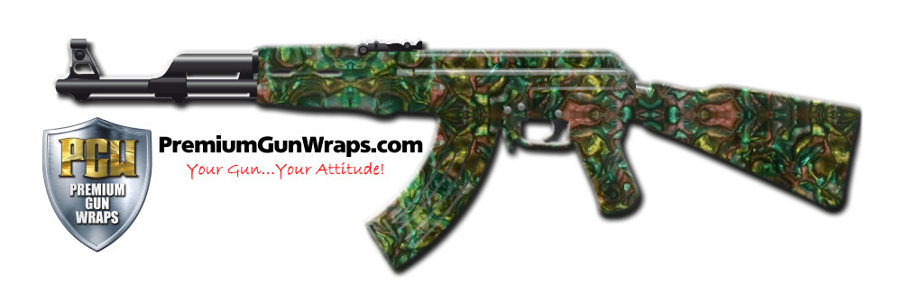 Buy Gun Wrap Pearloid Abalone Shell Gun Wrap