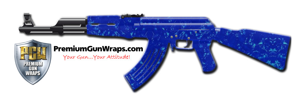 Buy Gun Wrap Pearloid Blue Water Gun Wrap