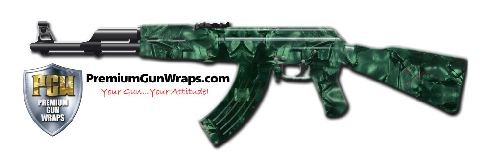 Buy Gun Wrap Pearloid Green Gun Wrap