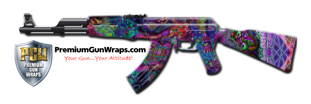 Buy Gun Wrap Psychedelic Angel Gun Wrap