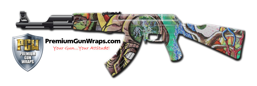 Buy Gun Wrap Psychedelic Bad Trip Gun Wrap