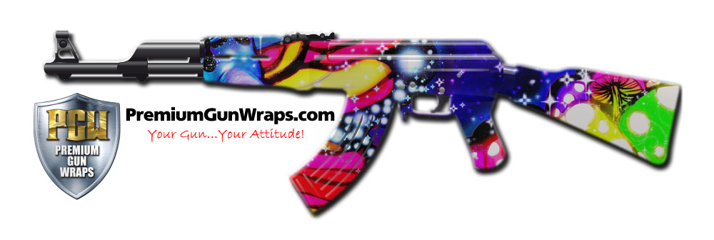 Buy Gun Wrap Psychedelic Chick Gun Wrap