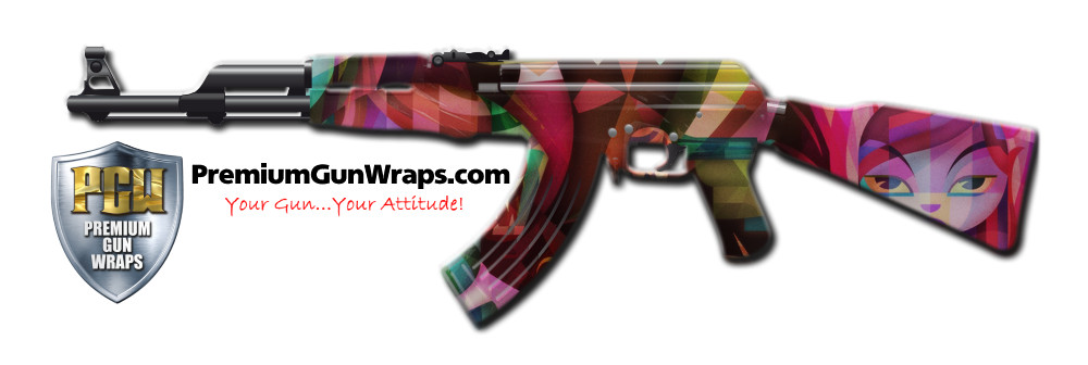 Buy Gun Wrap Psychedelic Dolls Gun Wrap