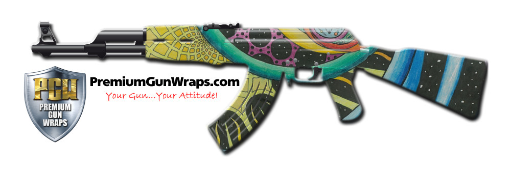 Buy Gun Wrap Psychedelic Earth Gun Wrap