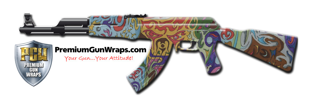 Buy Gun Wrap Psychedelic Eye Gun Wrap