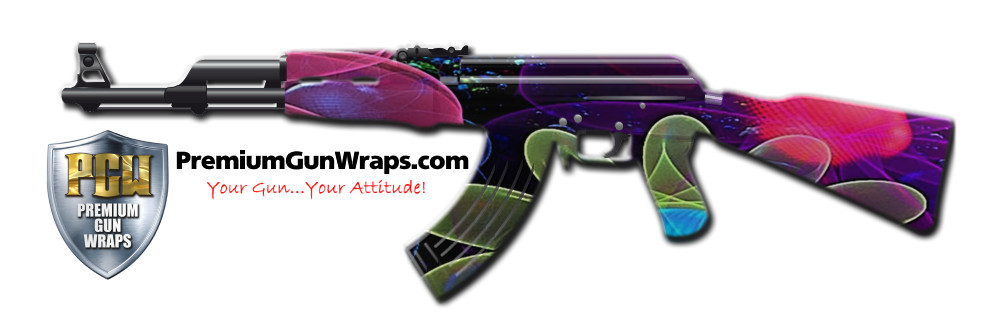 Buy Gun Wrap Psychedelic Flowers Gun Wrap