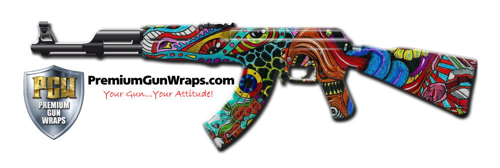 Buy Gun Wrap Psychedelic Friends Left Gun Wrap