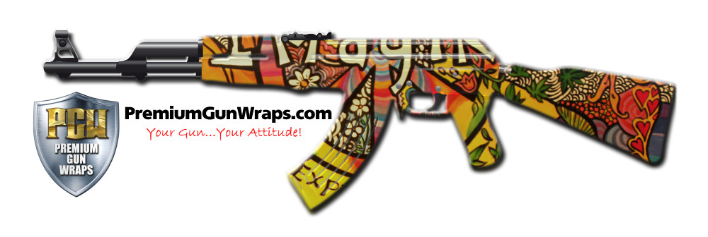 Buy Gun Wrap Psychedelic Imagine Gun Wrap