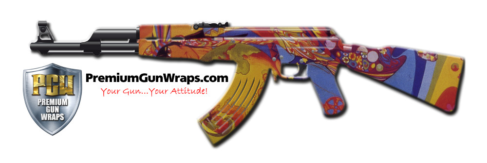Buy Gun Wrap Psychedelic Indian Gun Wrap