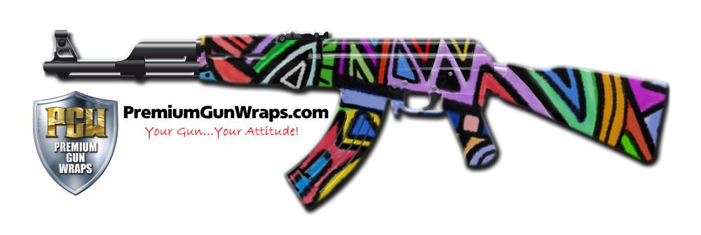 Buy Gun Wrap Psychedelic Jungle Gun Wrap