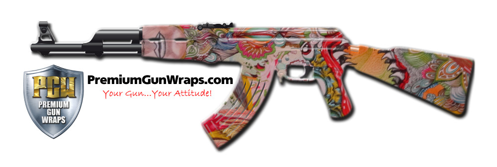 Buy Gun Wrap Psychedelic Ladies Gun Wrap
