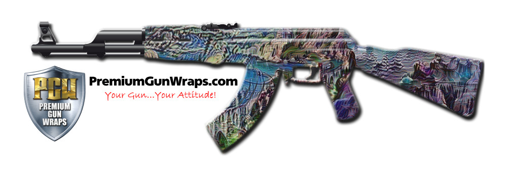 Buy Gun Wrap Psychedelic Places Gun Wrap