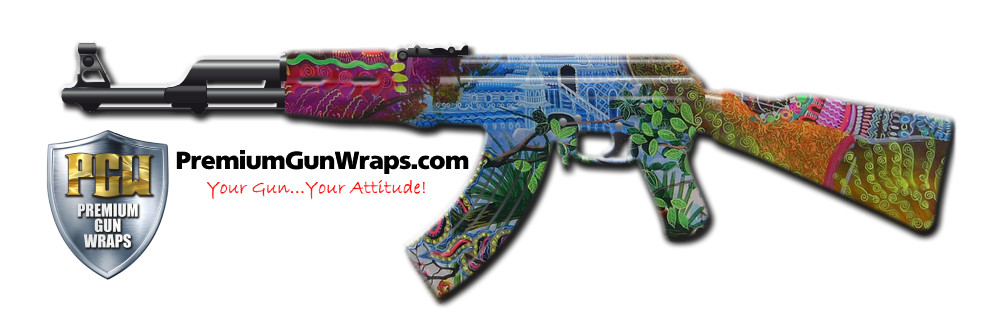 Buy Gun Wrap Psychedelic Twins Gun Wrap