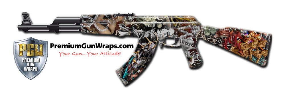 Buy Gun Wrap Psychedelic Waldo Gun Wrap