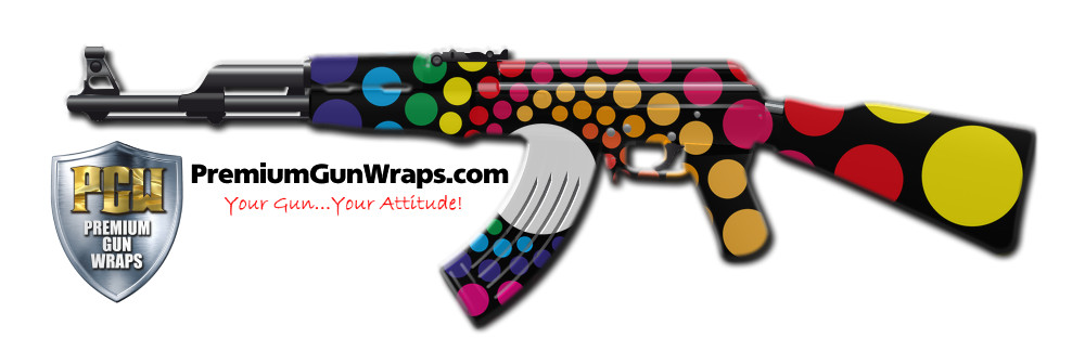 Buy Gun Wrap Trippy Dots Gun Wrap